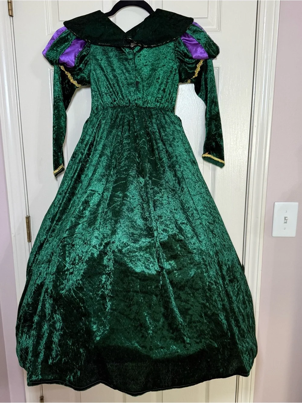 Winniford Sanderson Hoop Dress Hocus Pocus Costume Cosplay Halloween Size 7/8